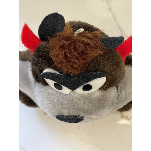 Vintage Tasmanian Devil Taz Stuffed Plush Animal Toy 9 in Warner Bros 1971 - Picture 5 of 7